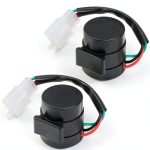 Amavoler GY6 Scooter Turn Signal Flasher Replacement Plastic-0