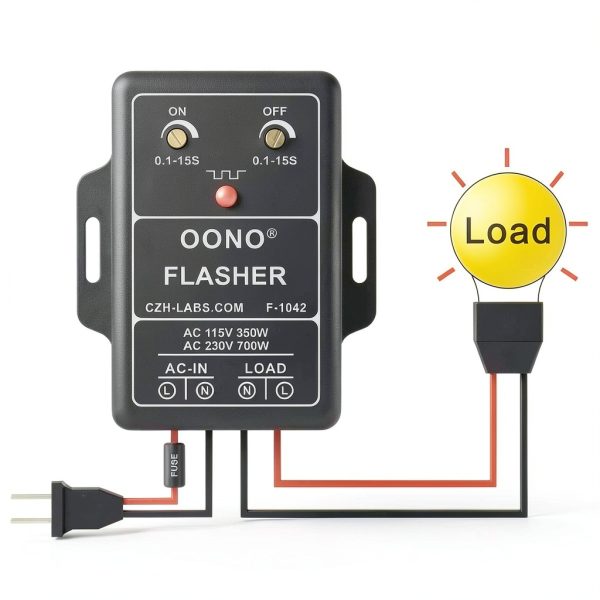 CZH-LABS Flasher Module Adjustable ON OFF-2