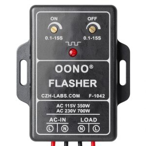CZH-LABS Flasher Module Adjustable ON OFF-0