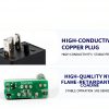 YYTQP Flasher Relay 12V Adjustable Black-5