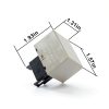 GLSOWEE Car LED Flasher Relay Plug-In Silver-2