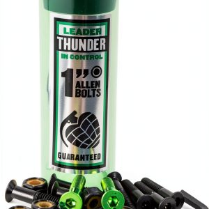 Thunder Trucks green metal mounting hardware-0