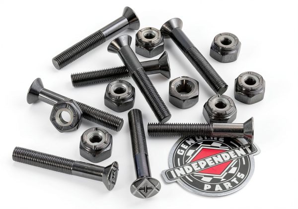 Skateboard Hardware Textured Cylinder Bolts & Nuts-2