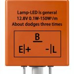 LED Turn Signal Flasher UZZH Plug In 20A Auto-0