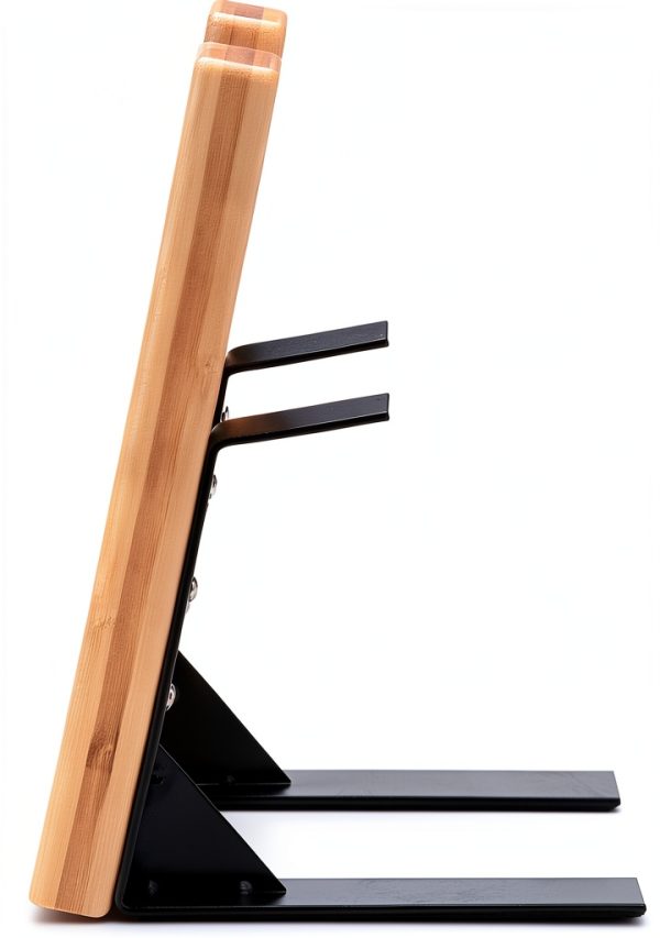 Skateboard Stand JACKCUBE Wood Metal Design-5