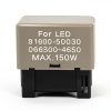 GLSOWEE Car LED Flasher Relay Plug-In Silver-4