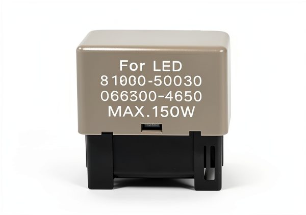 GLSOWEE Car LED Flasher Relay Plug-In Silver-4
