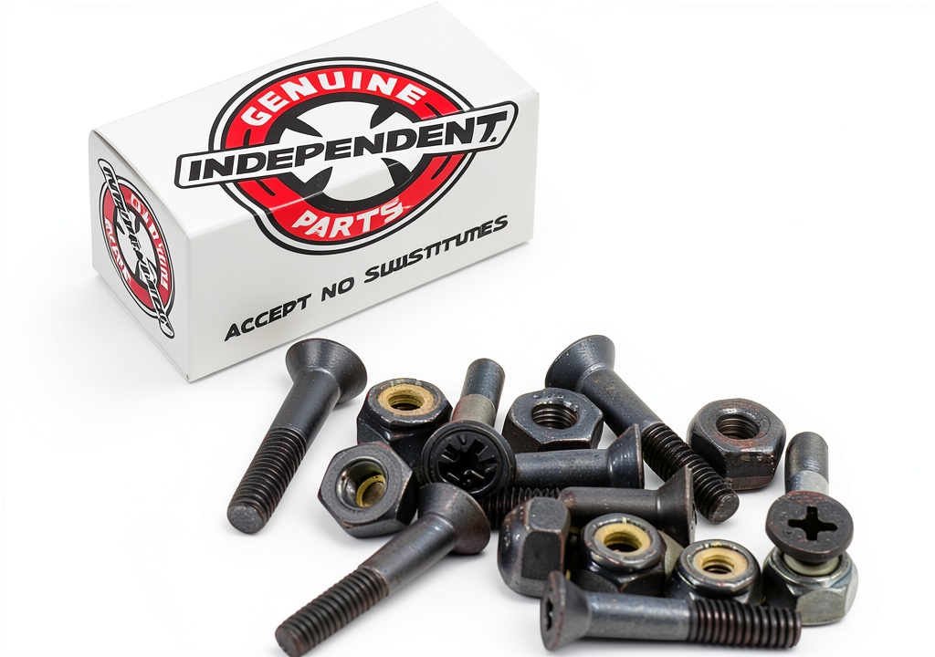 Independent Colored 1 Inch Bolts and Nuts