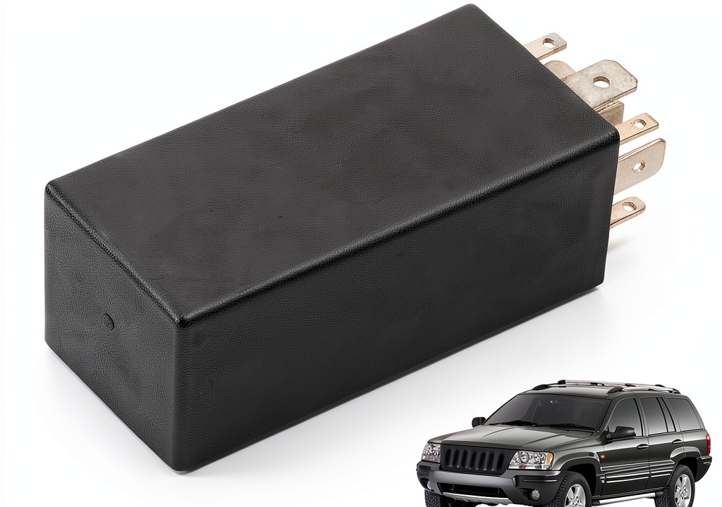 Flasher relay installed in a Dodge Caravan dashboard