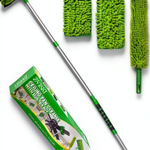 Ceiling Fan Cleaner Duster Zavrski 6ft Extension with Microfiber Pads-0