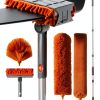 Ceiling Fan Cleaner Duster with 72" Extendable Handle, MNWHUC Reusable-0